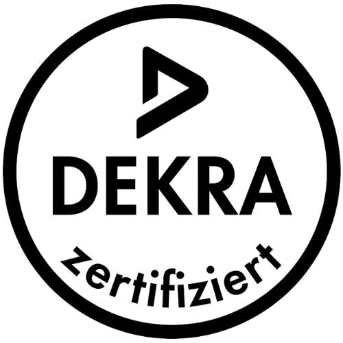 Dekra zertifiziert